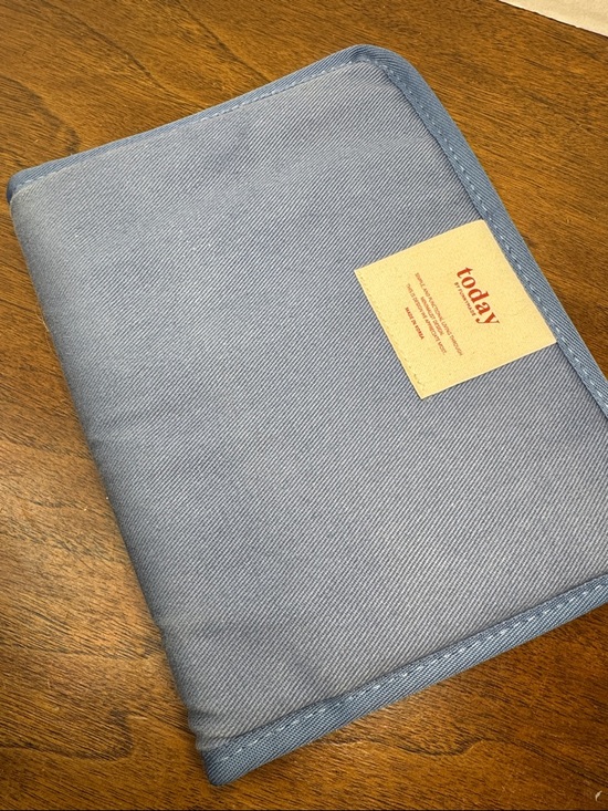 MochiThings Other - MochiThings Canvas Today Pouch for Weekly Planner Insert in SOLD OUT Indi Blue